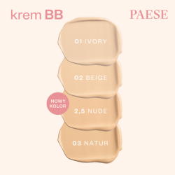 PAESE KREM BB Z KWASEM HIALURONOWYM 2.5 NUDE 30ml PAESE KREM BB Z KWASEM HIALURONOWYM 2.5 NUDE 30ml
