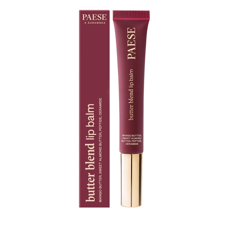 PAESE BUTTER BLEND Masełkowy Balsam do Ust 05 Berry Muse 9 ml PAESE BUTTER BLEND Masełkowy Balsam do Ust 05 Berry Muse 9 ml