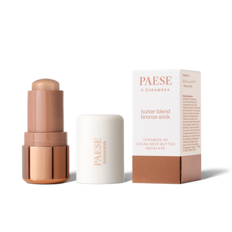 PAESE BUTTER BLEND Masełkowy bronzer do twarzy w sticku 01 LATTE 6g