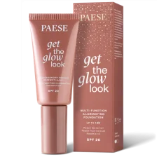 PAESE GET THE GLOW LOOK wielozadaniowy podkład rozświetlający 2N SAND  BEIGE 30ml