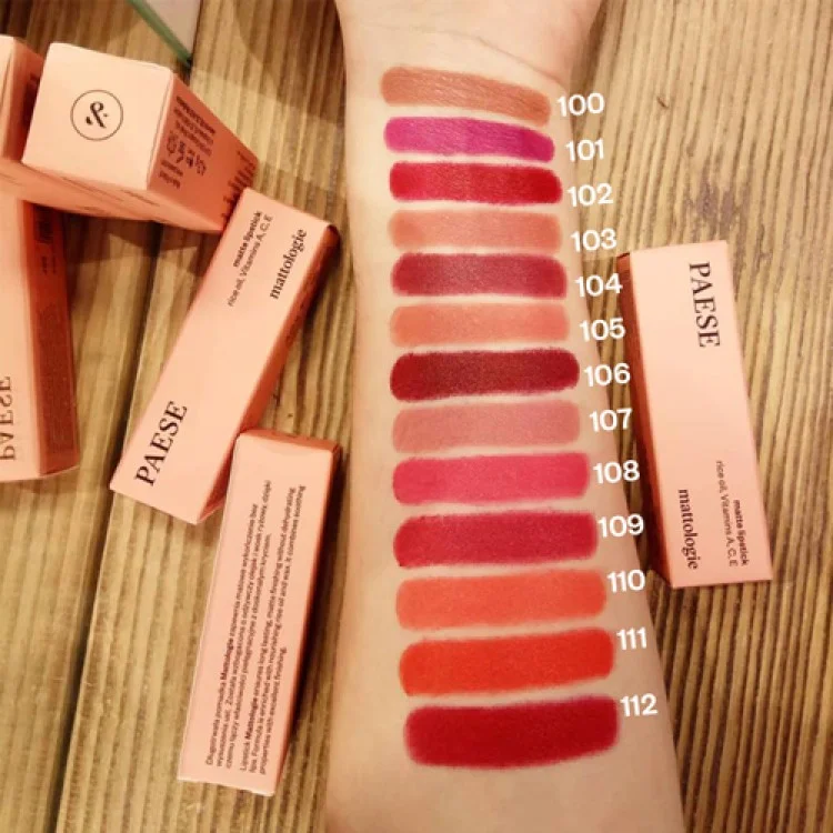 PAESE Pomadka do ust Mattologie 100 Naked 4,3 g PAESE Pomadka do ust Mattologie 100 Naked 4,3 g