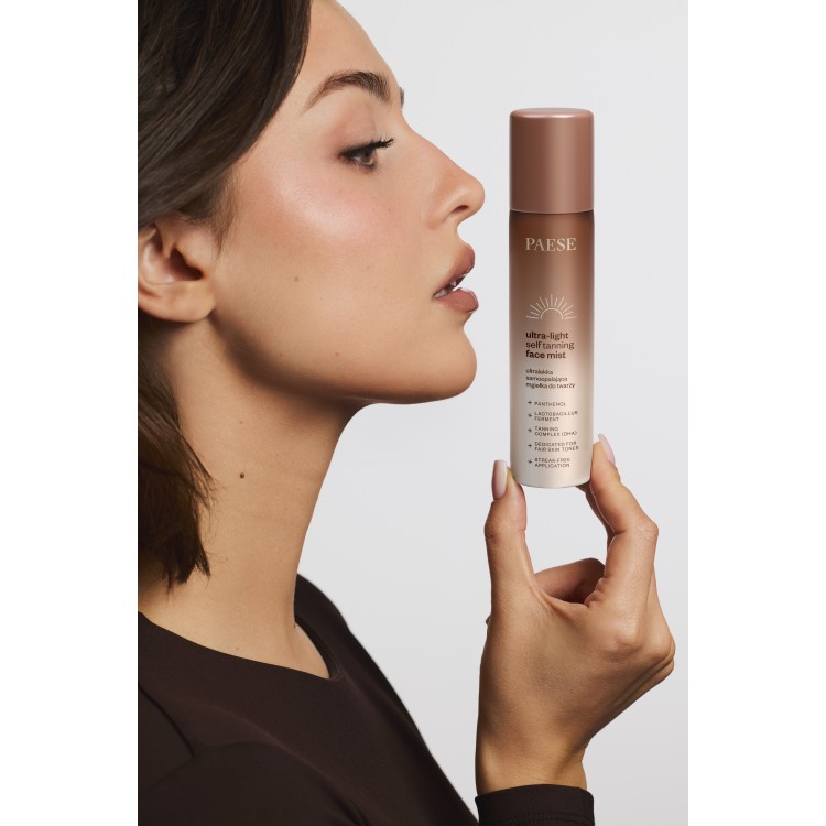 PAESE Ultralekka mgiełka samoopalająca do twarzy 75ml PAESE Ultralekka mgiełka samoopalająca do twarzy 75ml