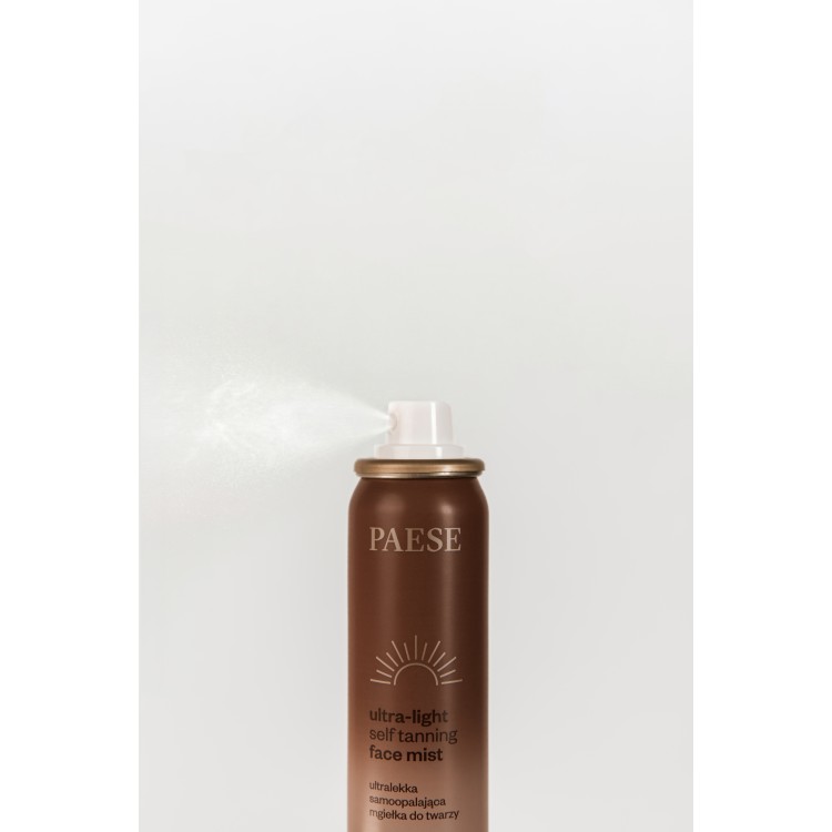 PAESE Ultralekka mgiełka samoopalająca do twarzy 75ml PAESE Ultralekka mgiełka samoopalająca do twarzy 75ml