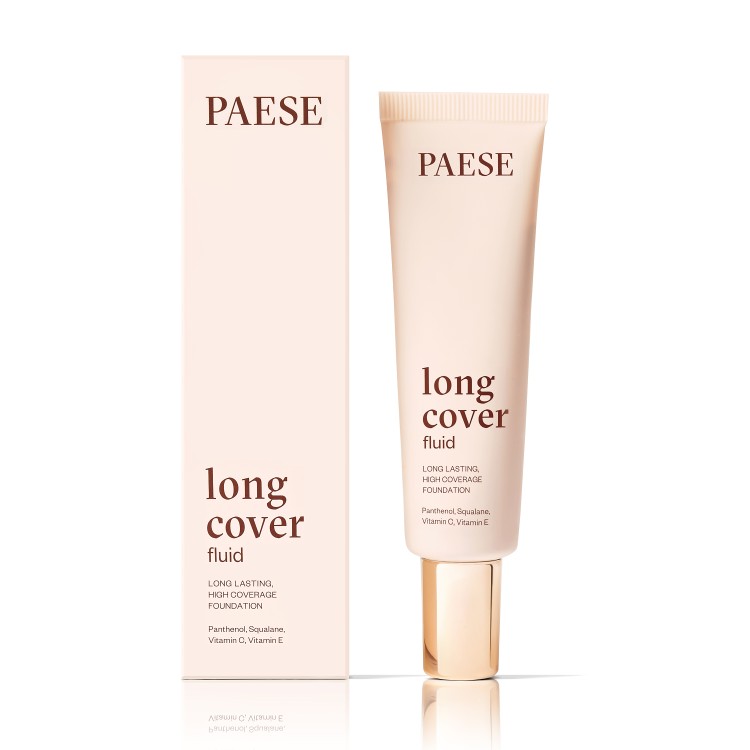PAESE LONG COVER FLUID Podkład kryjący w tubce 1.5 BEIGE PAESE LONG COVER FLUID Podkład kryjący w tubce 1.5 BEIGE