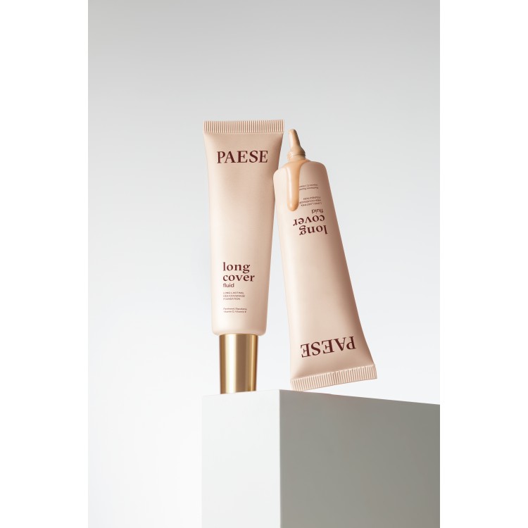 PAESE LONG COVER FLUID Podkład kryjący w tubce 1.5 BEIGE PAESE LONG COVER FLUID Podkład kryjący w tubce 1.5 BEIGE