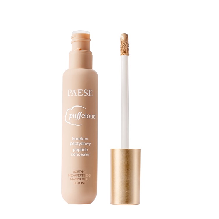 PAESE PUFF CLOUD Korektor Peptydowy 03W Sand Beige 7 ml PAESE PUFF CLOUD Korektor Peptydowy 03W Sand Beige 7 ml