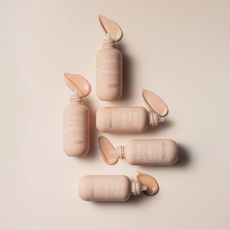 PAESE PUFF CLOUD satynowy podkład z efektem blur 37ml 01 LIGHT BEIGE PAESE PUFF CLOUD satynowy podkład z efektem blur 37ml 01 LIGHT BEIGE