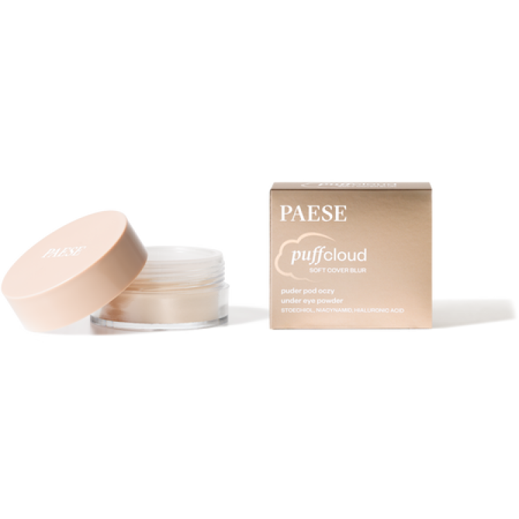 PAESE PUFF CLOUD soft cover blur wygładzający puder pod oczy 4,5g PAESE PUFF CLOUD soft cover blur wygładzający puder pod oczy 4,5g