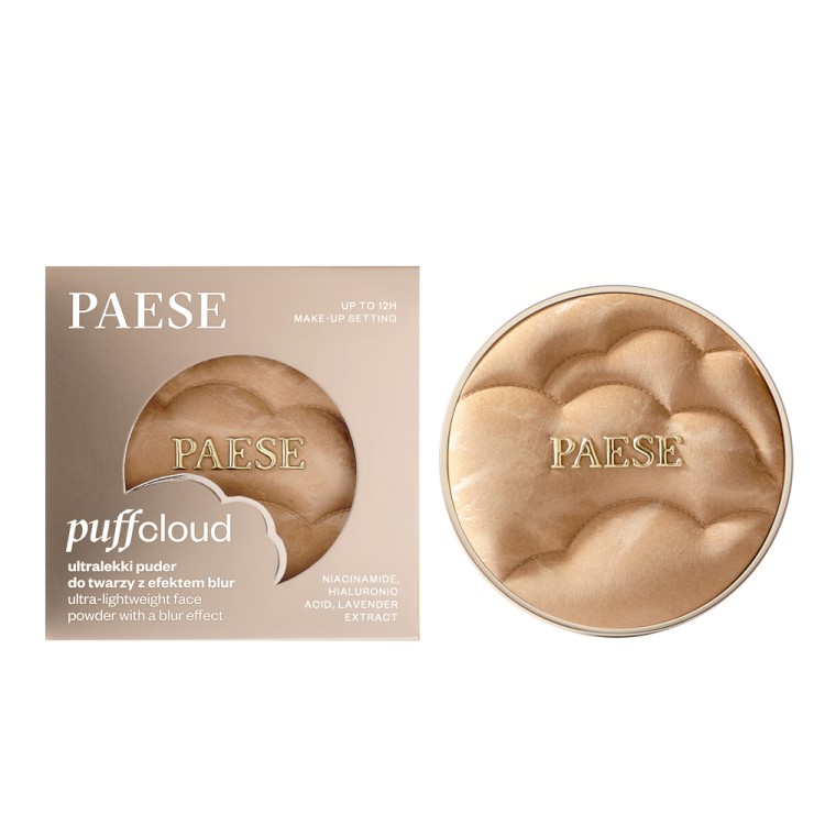 PAESE PUFF CLOUD Puder Prasowany 03W Sand Beige 4,2 g PAESE PUFF CLOUD Puder Prasowany 03W Sand Beige 4,2 g
