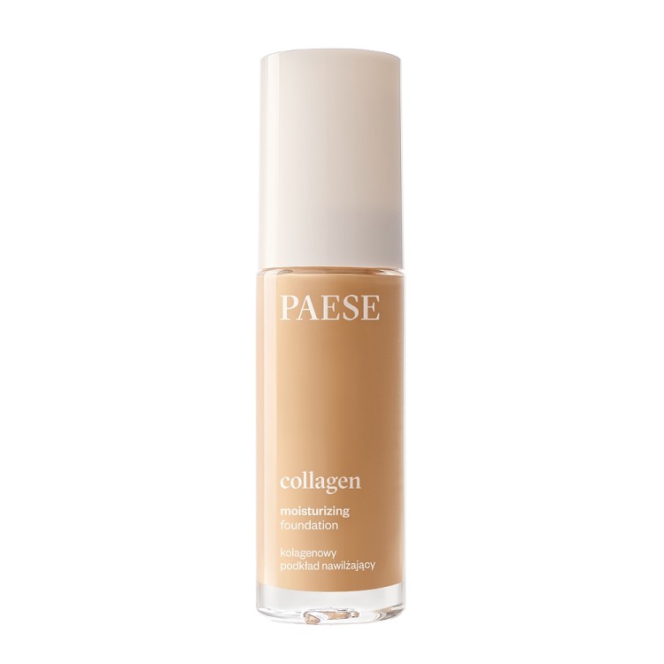 PAESE COLLAGEN Podkład Kolagenowy Nawilżający z Pompką 301C Nude 30 ml PAESE COLLAGEN Podkład Kolagenowy Nawilżający z Pompką 301C Nude 30 ml
