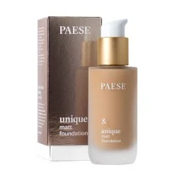 PAESE Unique Matt Foundation 607 Honey 30ml PAESE Unique Matt Foundation 607 Honey 30ml