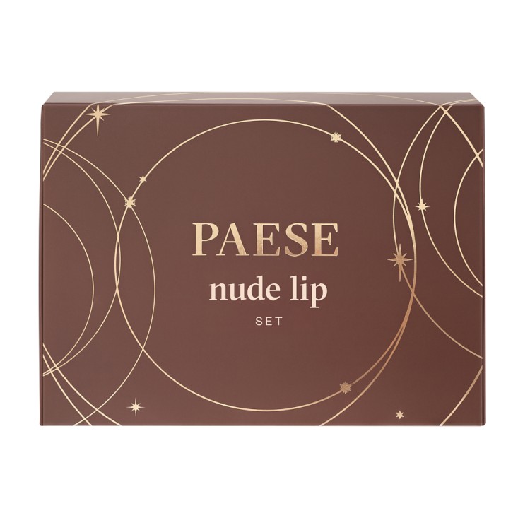 PAESE NUDE LIP SET Zestaw Świąteczny PAESE NUDE LIP SET Zestaw Świąteczny