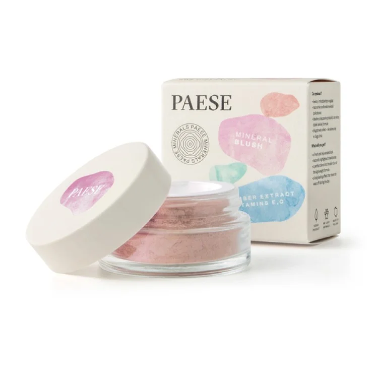 PAESE MINERALS Mineralny róż 6g 302C MALLOW PAESE MINERALS Mineralny róż 6g 302C MALLOW