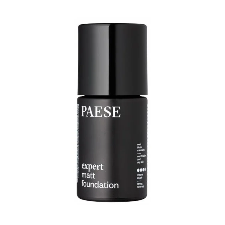 PAESE Expert matt Specjalistyczny podkład matujący 502W Natural Beige 30 ml EXP: 05.2025 PAESE Expert matt Specjalistyczny podkład matujący 502W Natural Beige 30 ml EXP: 05.2025