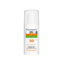 PHARMACERIS S KREM OCHRONNY SPF 50+ DLA SKÓRY TRĄDZIKOWEJ, MIESZANEJ I TŁUSTEJ MEDI ACNE PROTECT 50 ML PHARMACERIS S KREM OCHRONNY SPF 50+ DLA SKÓRY TRĄDZIKOWEJ, MIESZANEJ I TŁUSTEJ MEDI ACNE PROTECT 50 ML