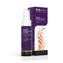 SHE COSMETICS SHEHAND SERUM REGENERUJĄCE DO SPIERZCHNIĘTEJ I SPĘKANEJ SKÓRY DŁONI Z SHEA 50ML SHE COSMETICS SHEHAND SERUM REGENERUJĄCE DO SPIERZCHNIĘTEJ I SPĘKANEJ SKÓRY DŁONI Z SHEA 50ML