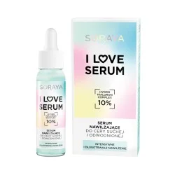SORAYA I LOVE SERUM Serum nawilżające do cery suchej i odwodnionej 30ml SORAYA I LOVE SERUM Serum nawilżające do cery suchej i odwodnionej 30ml