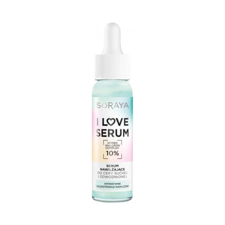 SORAYA I LOVE SERUM Serum nawilżające do cery suchej i odwodnionej 30ml SORAYA I LOVE SERUM Serum nawilżające do cery suchej i odwodnionej 30ml