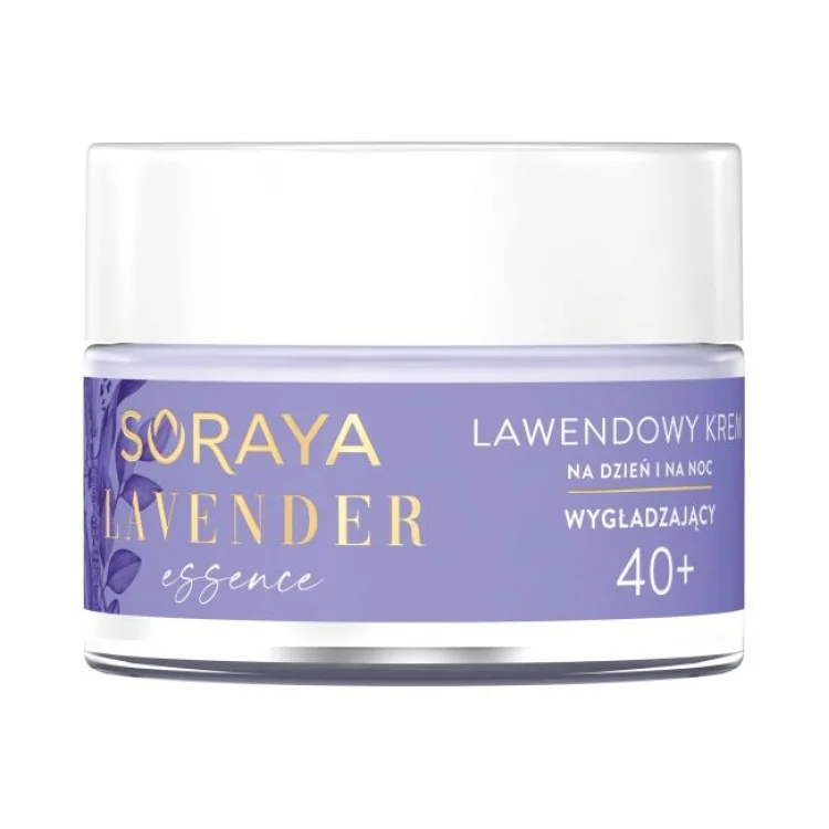 SORAYA Lavender Essence Lawendowy krem wygładzający dzień & noc 40+, 50ml SORAYA Lavender Essence Lawendowy krem wygładzający dzień & noc 40+, 50ml
