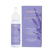 SORAYA LAVENDER ESSENCE Lawendowe serum wygładzające na twarz, szyję i dekolt 30ml EXP: 07.2025