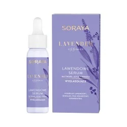 SORAYA LAVENDER ESSENCE Lawendowe serum wygładzające na twarz, szyję i dekolt 30ml EXP: 07.2025 SORAYA LAVENDER ESSENCE Lawendowe serum wygładzające na twarz, szyję i dekolt 30ml EXP: 07.2025