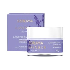 SORAYA Lavender Essence Lawendowy krem wygładzający dzień & noc  40+, 50ml SORAYA Lavender Essence Lawendowy krem wygładzający dzień & noc  40+, 50ml