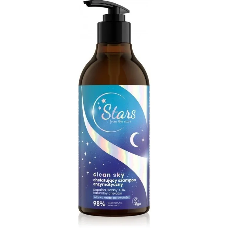 STARS FROM THE STARS CLEAN SKY chelatujący szampon enzymatyczny 400ml STARS FROM THE STARS CLEAN SKY chelatujący szampon enzymatyczny 400ml
