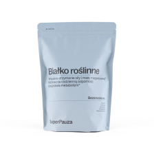 SUPERPAUZA Białko roślinne Super balans - bezsmakowe 750 g SUPERPAUZA Białko roślinne Super balans - bezsmakowe 750 g