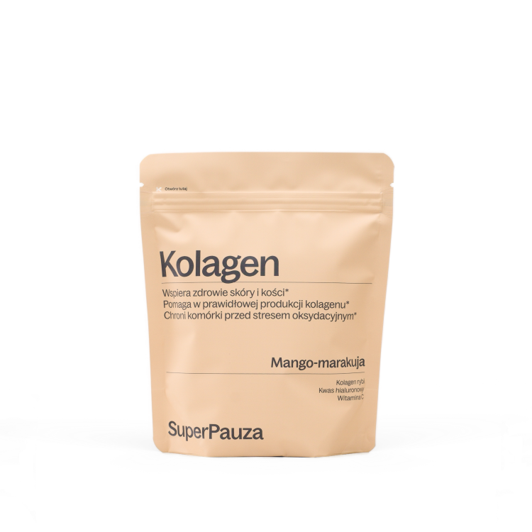SUPERPAUZA Kolagen Super skóra - Mango - marakuja 360 g SUPERPAUZA Kolagen Super skóra - Mango - marakuja 360 g