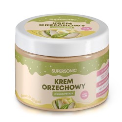 SUPERSONIC Krem Orzechowy Low-carb pistacja 280 g SUPERSONIC Krem Orzechowy Low-carb pistacja 280 g