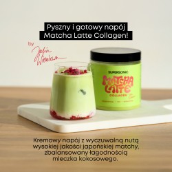 SUPERSONIC Matcha Latte Collagen 280 g SUPERSONIC Matcha Latte Collagen 280 g