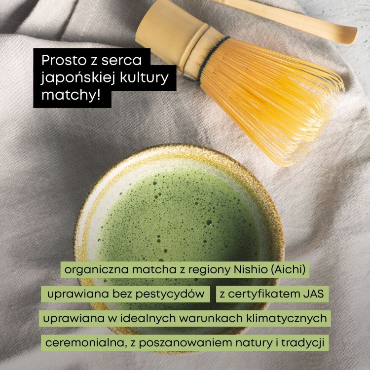 SUPERSONIC Aichi Japońska Herbata Matcha Premium 100g SUPERSONIC Aichi Japońska Herbata Matcha Premium 100g