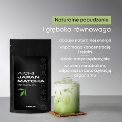 SUPERSONIC Aichi Japońska Herbata Matcha Premium 100g SUPERSONIC Aichi Japońska Herbata Matcha Premium 100g