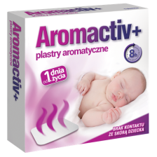 AFLOFARM AROMACTIV+ plastry aromatyczne od 1 dnia zycia AFLOFARM AROMACTIV+ plastry aromatyczne od 1 dnia zycia