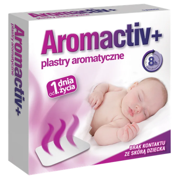 AFLOFARM AROMACTIV+ plastry aromatyczne od 1 dnia zycia