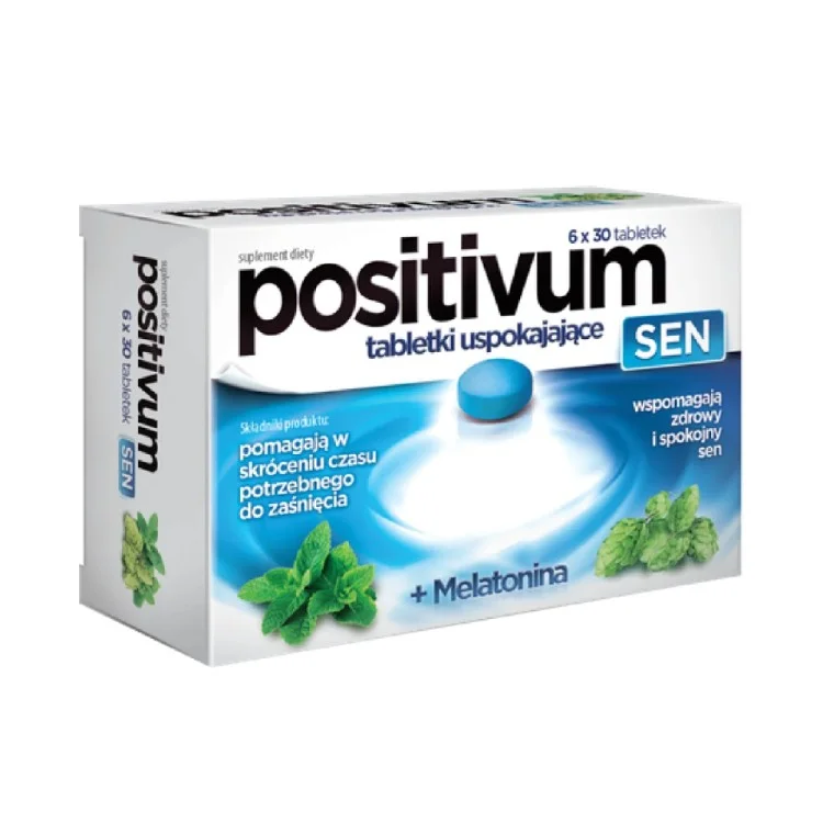 AFLOFARM Positivum SEN tabletki uspokajające 180 tabletek AFLOFARM Positivum SEN tabletki uspokajające 180 tabletek