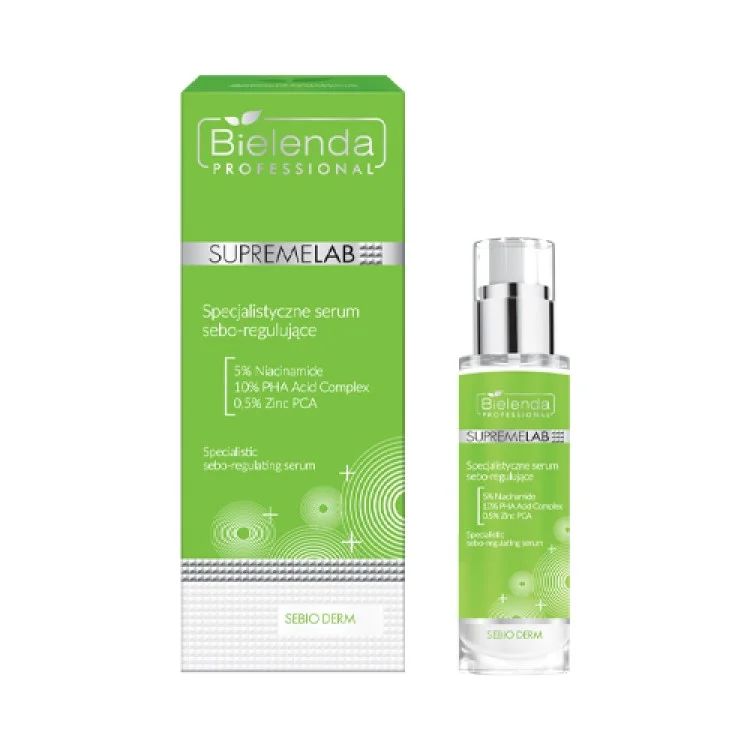 SupremeLab SEBIO DERM Specjalistyczne serum sebo-regulujące 30 ml SupremeLab SEBIO DERM Specjalistyczne serum sebo-regulujące 30 ml