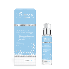 SUPREMELAB Hydra Glow Eliksir kojąco-nawilżający GLOW BOOSTER z ekstraktem ze śluzu ślimaka 30ml SUPREMELAB Hydra Glow Eliksir kojąco-nawilżający GLOW BOOSTER z ekstraktem ze śluzu ślimaka 30ml