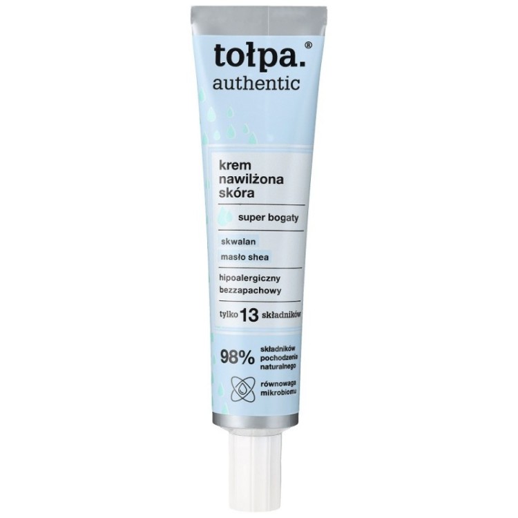TOLPA AUTHENTIC krem nawilżona skóra, super bogaty, 40 ml TOLPA AUTHENTIC krem nawilżona skóra, super bogaty, 40 ml