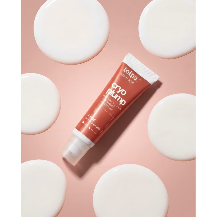 TOLPA IDEAL AGE Cryo Plump Mikrożelowy krem ujędrniający z masażerem 50ml TOLPA IDEAL AGE Cryo Plump Mikrożelowy krem ujędrniający z masażerem 50ml