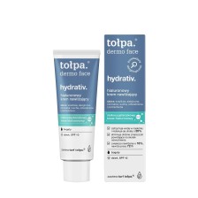 TOLPA DERMO FACE HYDRATIV hialuronowy krem nawilżający, bogaty, SPF 10, 40 ml TOLPA DERMO FACE HYDRATIV hialuronowy krem nawilżający, bogaty, SPF 10, 40 ml