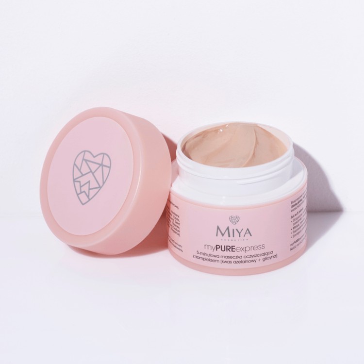 Miya MyPureExpress 5-minutowa maseczka oczyszczająca 50g Miya MyPureExpress 5-minutowa maseczka oczyszczająca 50g