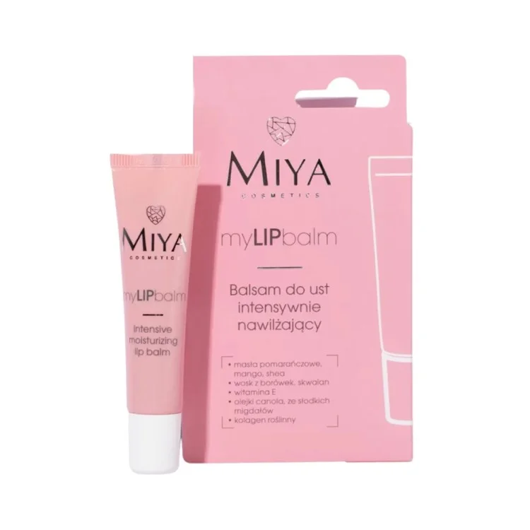 Miya myLIPbalm balsam do ust intensywnie nawilżający EXP:08.2025 Miya myLIPbalm balsam do ust intensywnie nawilżający EXP:08.2025