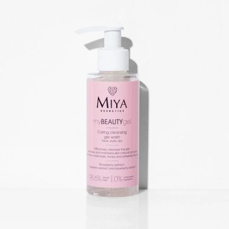 MIYA Cosmetics myBEAUTYgel Pielęgnacyjny żel myjący do mycia 140ml MIYA Cosmetics myBEAUTYgel Pielęgnacyjny żel myjący do mycia 140ml