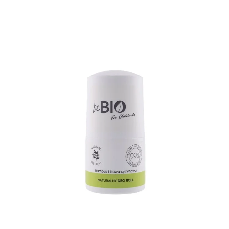 BeBio Naturalny Dezodorant Roll-On Bambus i Trawa Cytrynowa 50ml BeBio Naturalny Dezodorant Roll-On Bambus i Trawa Cytrynowa 50ml