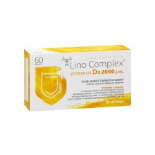 ZIOŁOLEK LINO COMPLEX® WITAMINA D3 2000 J.M 60 kapsułek ZIOŁOLEK LINO COMPLEX® WITAMINA D3 2000 J.M 60 kapsułek