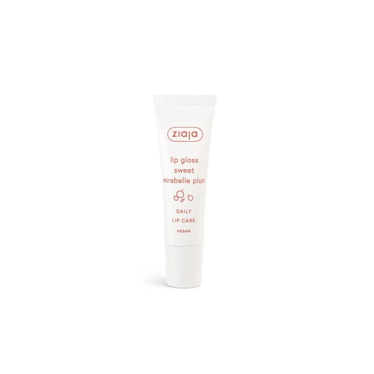 Ziaja Słodka mirabelka Błyszczyk do ust 12ml Ziaja Słodka mirabelka Błyszczyk do ust 12ml