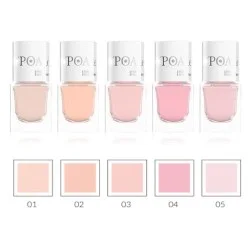 HYPOALLERGENIC FRENCH NAIL ENAMEL Hypoalergiczny trwały lakier do paznokci przepuszczający powietrze 02 HYPOALLERGENIC FRENCH NAIL ENAMEL Hypoalergiczny trwały lakier do paznokci przepuszczający powietrze 02