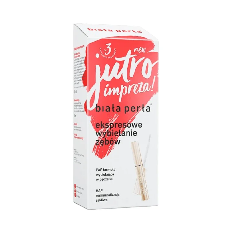 BIAŁA PERŁA Zestaw do wybielania w domu :jutro impreza! BIAŁA PERŁA Zestaw do wybielania w domu :jutro impreza!