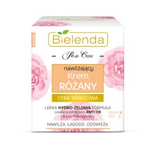 Bielenda ROSE CARE Krem różany nawilżająco – kojący, 50ml Bielenda ROSE CARE Krem różany nawilżająco – kojący, 50ml